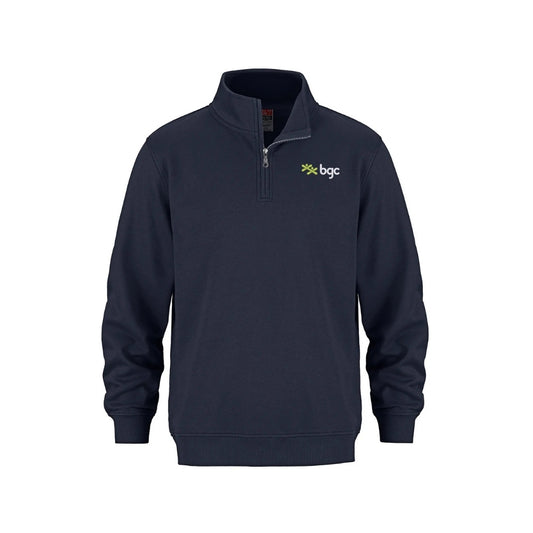 Quarter Zip Pullover Sweatshirt
